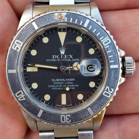 rolex submariner faded bezel